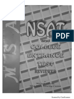 NSAT and College Exam Reviewer