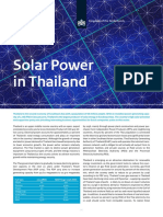 Factsheet Solar Power in Thailand