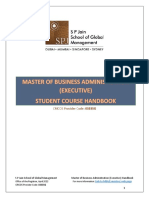 EMBA Student Handbook January 2020 ELO