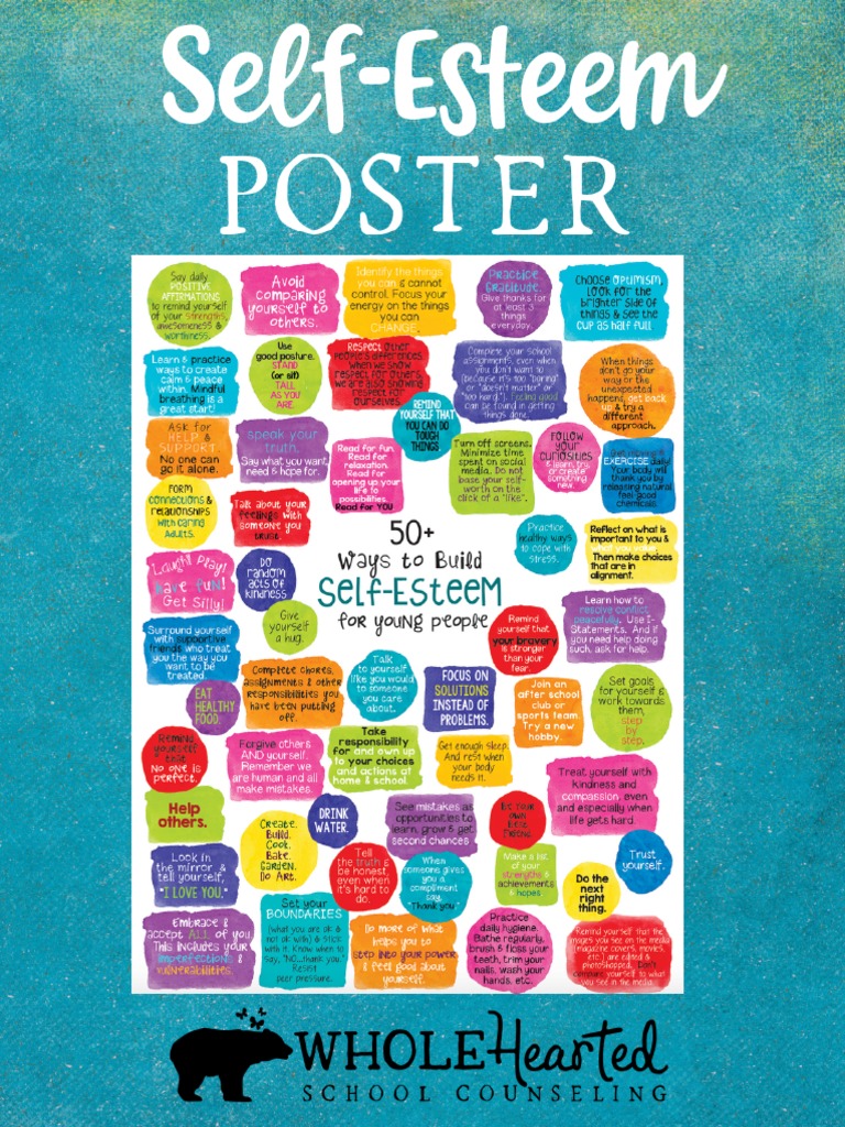 Poster: Self-Esteem | PDF | Self Esteem | Digital Millennium Copyright Act