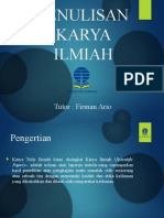 Karya Ilmiah Firman Ario