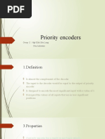 Priority Encoders