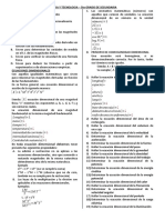 Ecuaciones dimensionales en ciencia y tecnología