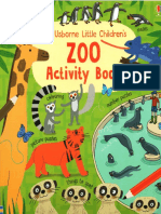 Gilpin Rebecca The Usborne Little Childrens Zoo Activity Boo