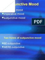 Subjunctive Mood