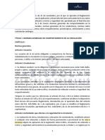 RDL 1428-2003 Normas Generales de Comportamiento