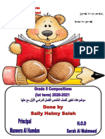 grade 5 comosition Ist term موضوعات تعابير مع حلها done by Sally