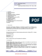 Especificação Medidor Eletrônico THS - Direta - 200A