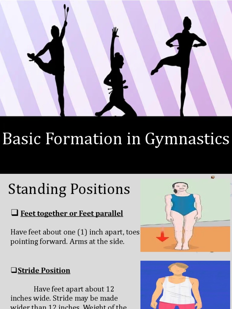 Basic Gymnastics Positions PDF Human Anatomy Limbs (Anatomy)