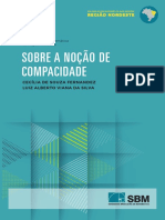 Sobre A Noção de Compacidade - Cecília Fernadez e Luiz Alberto