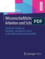 Wissenschaftliches Arbeiten Und Schreiben