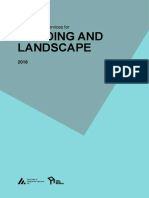 Description of Services For Building and Landscape 2018