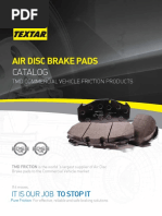 Textar Air Disc Brake Pad Catalogue USA