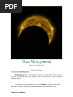 Data Management