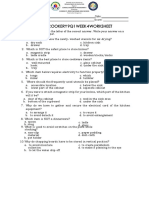 Tle9cookery - q1 - m4 - Safestoringofkitchentoolsandequipment - v3 Worksheet