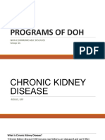 Programs of Doh - NCD