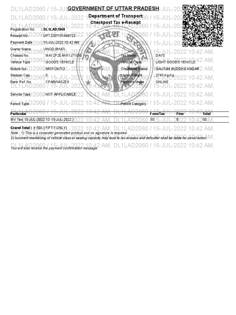 Online Tax Payment Portal PDF