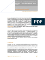 Publicado - REPOSITÓRIO INSTITUCIONAL DA UNIVERSIDADE FEDERAL DA BAHIA Apontamentos Para a Construção Preliminar de Um Instrumento de Avaliação