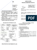 Compromisos preescolar