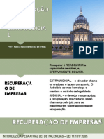 6 - Recuperação Judicial e Extrajudicial