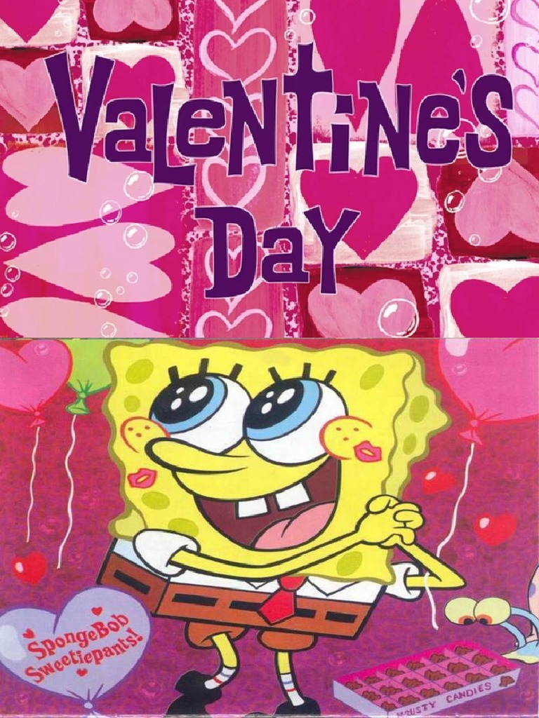 SpongeBob Valentine - S Day For Students | PDF