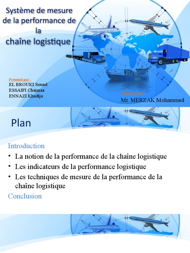 Mesure de la performance logistique | PDF | Logistique | Gestion de la ...