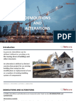 Module 8 - Lecture 2 Demolition