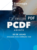 Primeiro Simulado PCDF - Agente