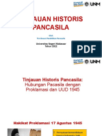 Tinjauan Historis Pancasila