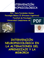 Intervencion Neuropsicol Gica - Segunda Parte - Material Alumnos