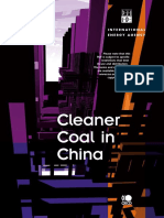 Cleaner Coal in China