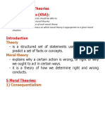 Lesson 8 Moral Theories