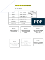 Scoresheet For Activity 4a Skills Related Components