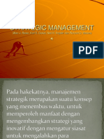 Framework for strategic management