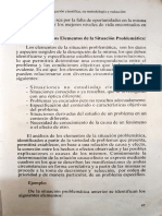 Análisis de Los Elementos de La Situación Problemática