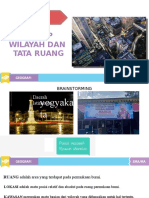 3.1 Konsep Wilayah Dan Tata Ruang