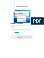 VPN Certificate Manual v0.1.2