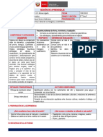 5° Sesion de Aprendizaje 15 de Julio Matemática