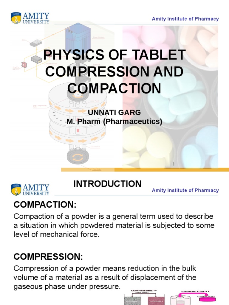 Physics of Tablet Compression Explained | PDF | Deformation ...