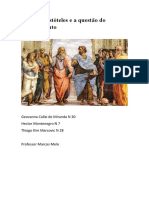 Platão e Aristóteles sobre conhecimento