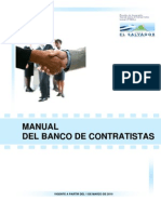 Manual Banco de Contratistas 2010