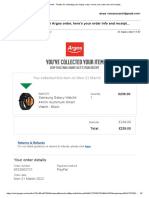 Gmail - Thanks For Collecting Your Argos Order, Here's Your Order Info and Receipt..