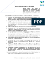 Deliberacao CBH at N 101 de 28 07 2020 Aprova Criterios para Analise e Hierarquizacao de Empreendimentos Fehidro 2020 em Segunda Chamada