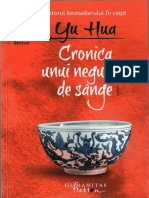Yu Hua - Cronica Unui Negustor de Sange.pdf