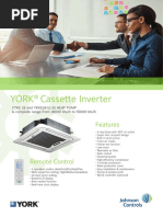 Cassette INVERTER YTKKE 18 To 55 YORK