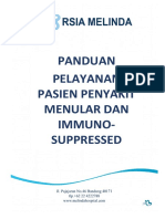 Panduan Pelayanan Pasien Penyakit Menular Dan Immunosuppressed Rsia Melinda