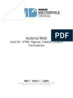 03 HTML Figuras Tabelas Listas e Formularios AUTORIA WEB IMD
