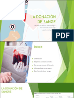 Trabajo Hematología DONACIÓN