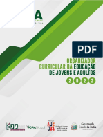 Organizador Curricular EJA 2022