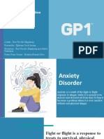 Anxiety Presentation Health